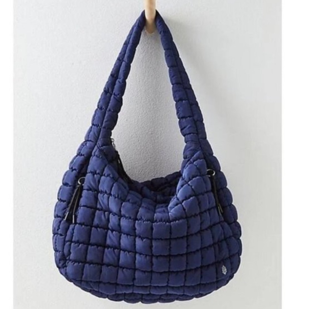 Free people  sold out carry all tote bag navy baby